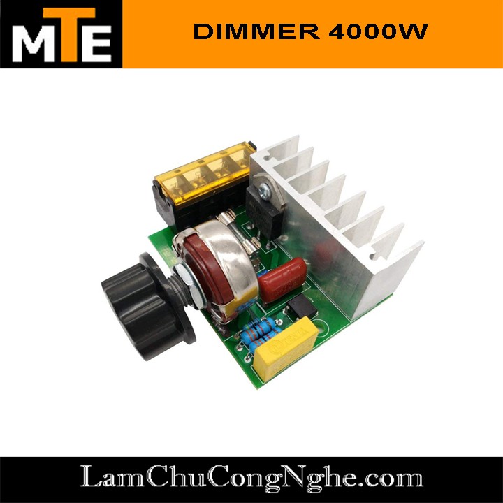 Mạch dimmer 4000W Mạch điều khiển tốc độ động cơ, độ sáng bóng đèn AC 220V