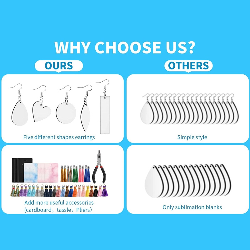 Flgo Khuyên Tai Chuyển Nhiệt Trống Nhiều Hình Dạng Có Vòng Nhảy