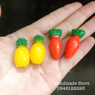 Dứa, carot mô hình