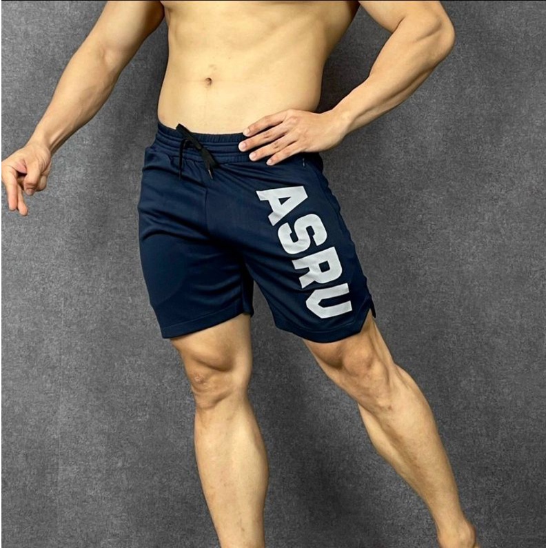 [SALE SỐC] Quần short gym nam ASRV, quần short thể thao phom body cực chất
