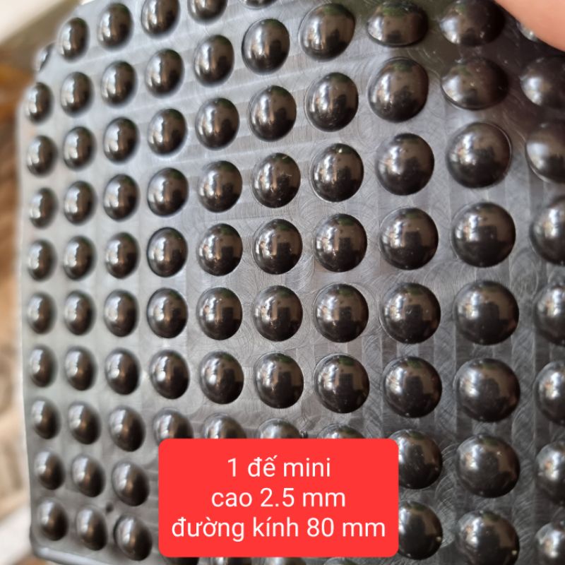 4 Chân đế cao su dùng cho các thiết  bị âm thanh  số lượng 1