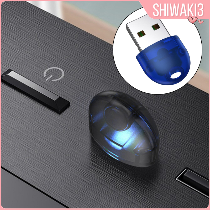 [Shiwaki3]USB Bluetooth Transmitter Receiver for PC/TV, Bluetooth 5.0 Dongle, 2 in 1 Audio Bluetooth Adapter Plug & Play Low Latency Bluetooth Transmitter