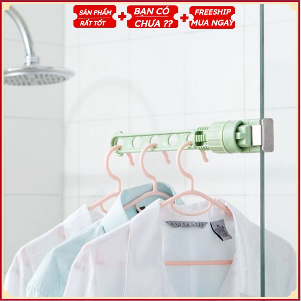 Móc Treo Đồ 5 Móc Kẹp Mọi Nơi Siêu Chắc (Dạng Kẹp Siết) (Giao Màu Ngẫu Nhiên) CDS1137