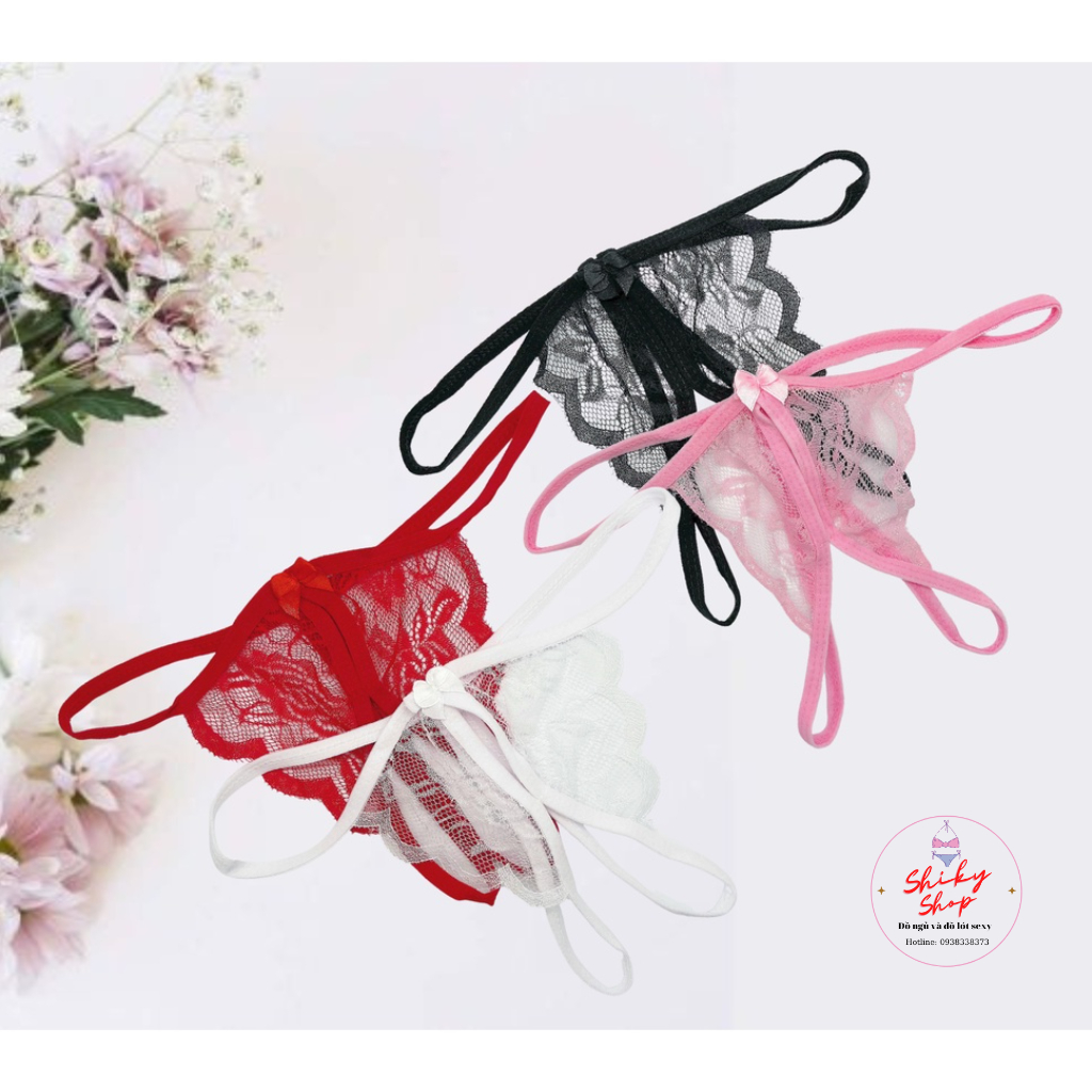 Quần lót nữ ren sexy, quần lọt khe gợi cảm quyến rũ - QL22