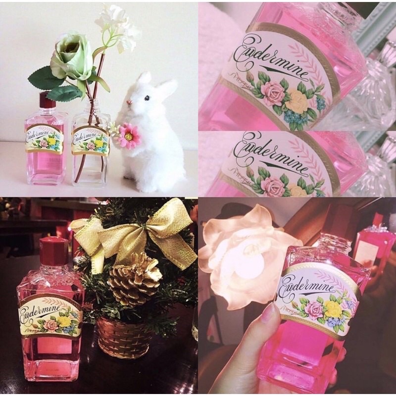 Nước hoa hồng Shiseido Eudermine chai thuỷ tinh 200ml Nhật Bản