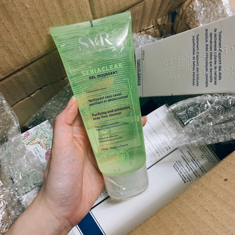 [Mã SKAMLTSM11 giảm 10% đơn 99K] Sữa rửa mặt SVR Sebiaclear gel moussant 400ml | BigBuy360 - bigbuy360.vn