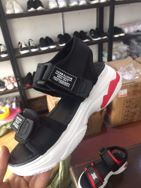 Giày sandal quay dán hàng cao cấp fullbox (ảnh và video thật)