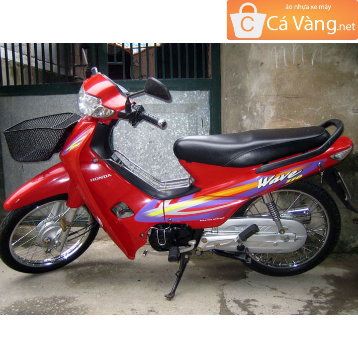 Dàn áo xe máy Wave a 100 nhiều màu, nhiều loại nhựa