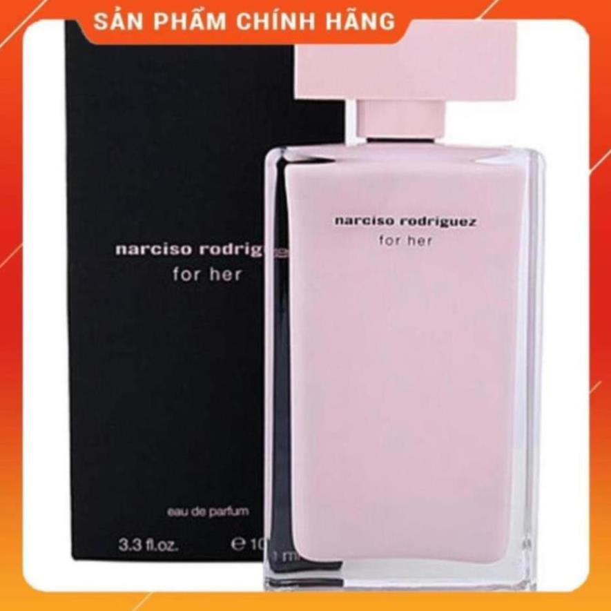 vb14s Ma20s [CHÍNH HÃNG] Nước hoa Narciso Rodriguez for her (EDP) 100ml(đen) Ma20s