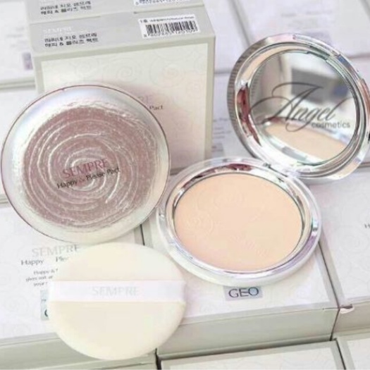 Phấn phủ dạng nén siêu mịn GEO trắng