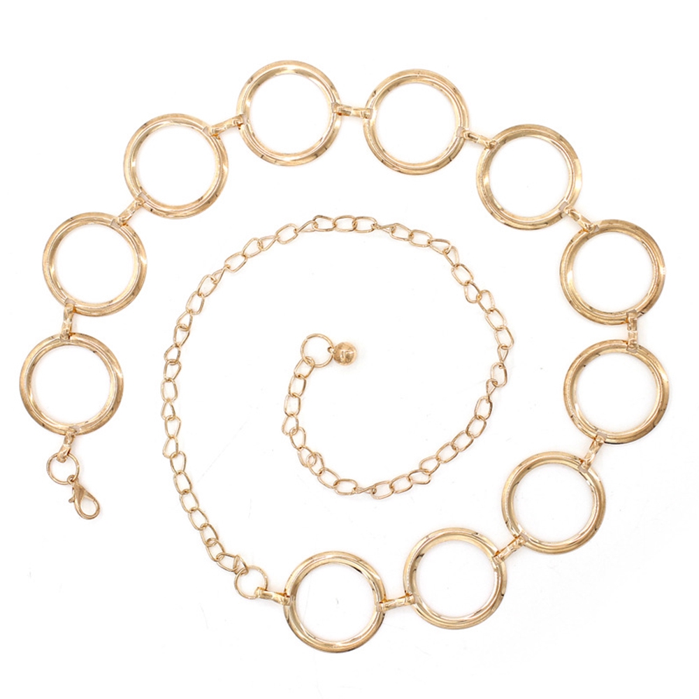 Chuỗi dây thắt lưng hình tròn dùng mặc đầm dễ thương