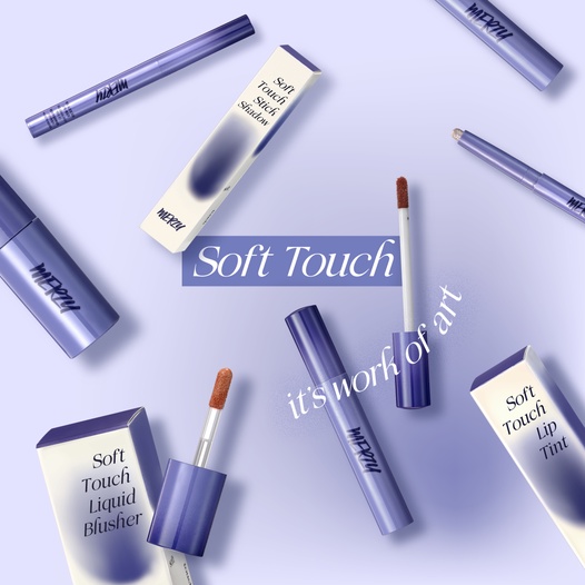 [New Season 2] Son Kem Siêu Lì, Siêu Mịn Môi Hàn Quốc Merzy Soft Touch Lip Tint 3g