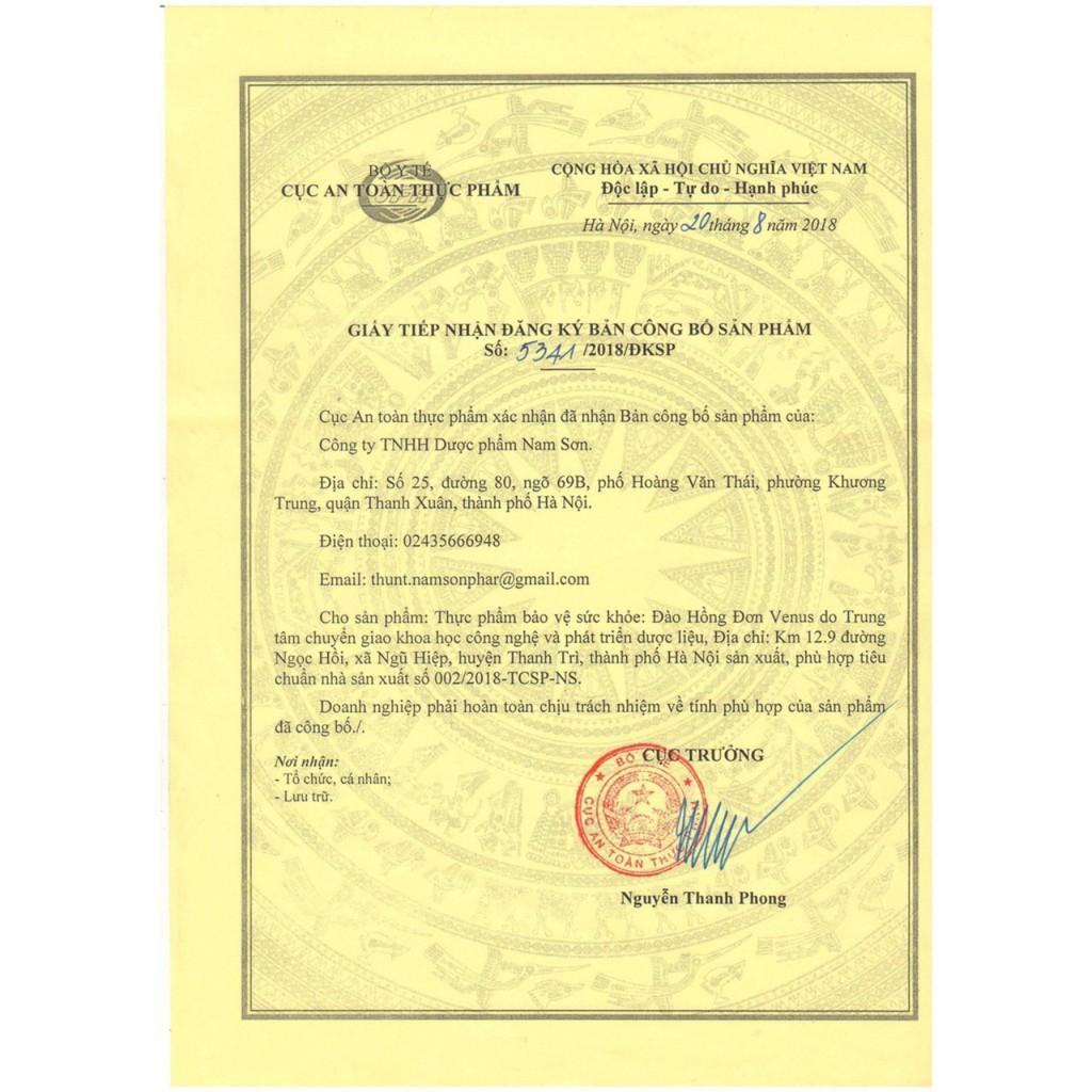 Viên uống ĐÀO HỒNG ĐƠN lọ 60 viên