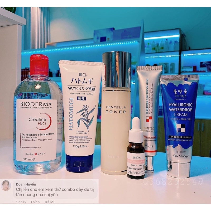 Combo Hỗ Trợ Da Nám, Tàn Nhang Hiệu Quả - Hàng Chính Hãng