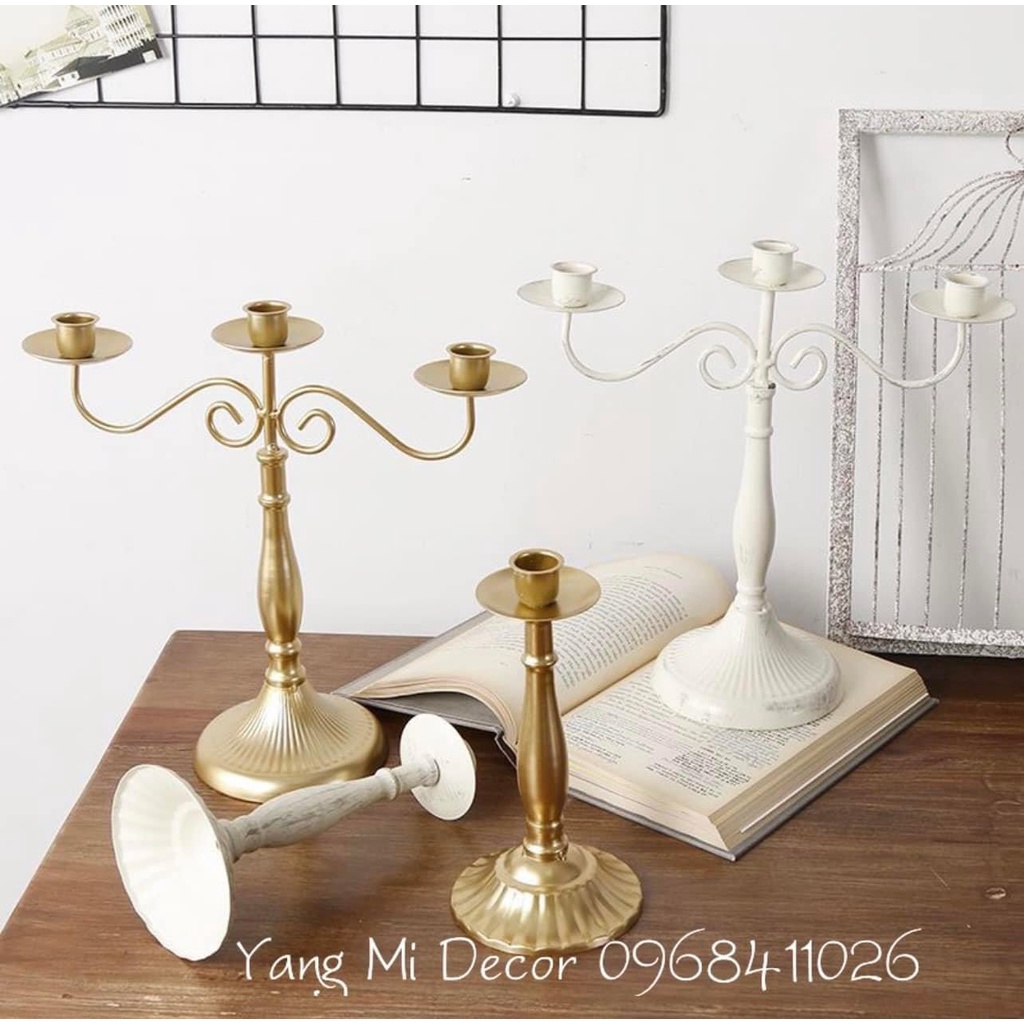Chân Nến Vintage Cổ Điển