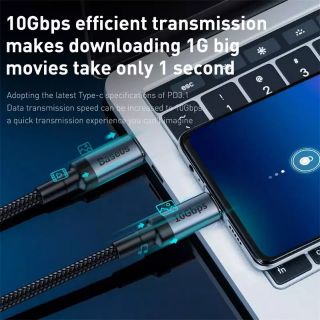 Cáp sạc 100W baseus Cho Ipad/Macbook/Laptop siêu bền