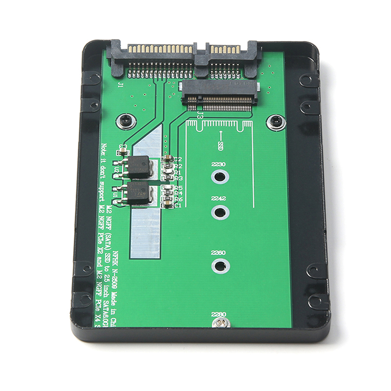 Vỏ Bảo Vệ Hộp Sạc Tai Nghe Ngff M.2 Sang Sata Hdd 7mm 2280 Bằng Hợp Kim Nhôm | BigBuy360 - bigbuy360.vn