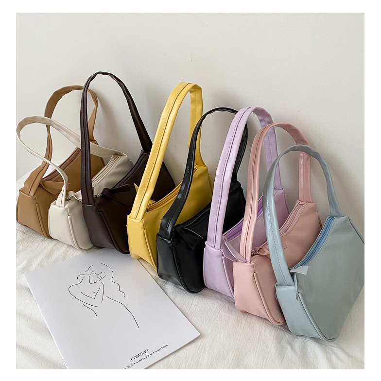 Túi Đeo Vai, Kẹp Nách Da Mềm Kiểu Pháp Xinh Xắn | BigBuy360 - bigbuy360.vn