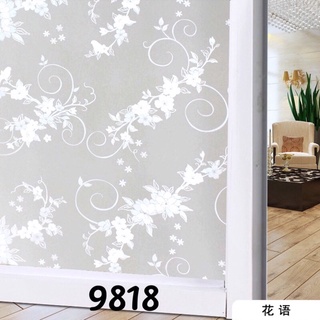 Giấy dán kính hoa văn-khổ 0,9m