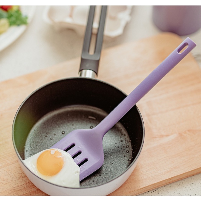 ♡K-kitchen♡  Dụng cụ silicone 6p combo dụng cụ nấu bếp cắm trại
