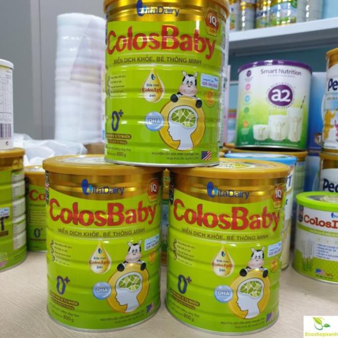 Sữa Colosbaby IQ gold 0+, 1+, 2+ 800g [Date 2023]