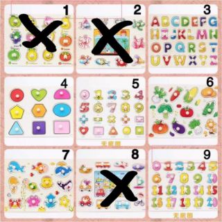 Combo 5 bảng núm gỗ