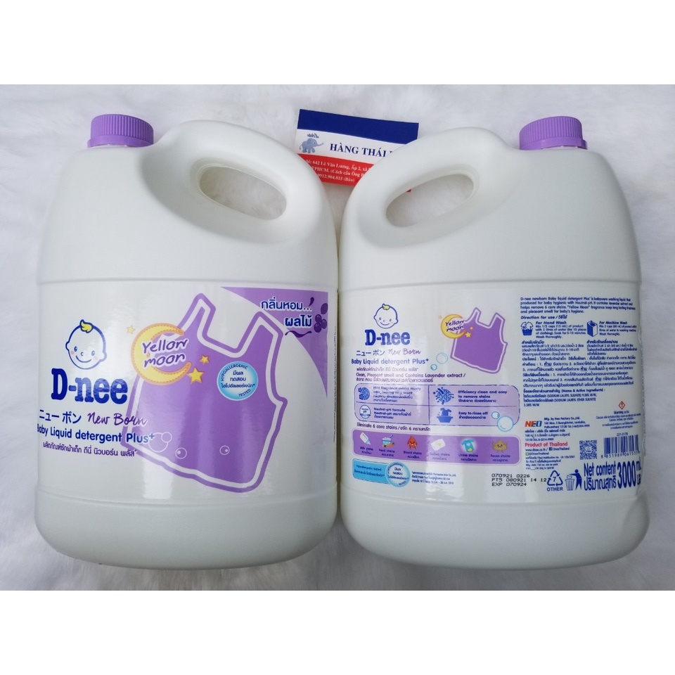 Giặt Dnee Thái Lan 3000ml- Màu Tím- Hàng Chuẩn