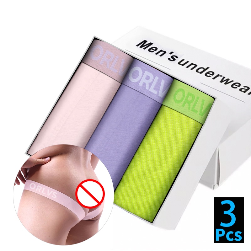 Set 3 Quần Lót Cotton Lọt Khe Quyến Rũ Cho Nam Giớior6207