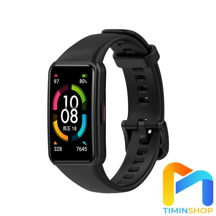 Dây đeo Huawei/ Honor Band 6 - Chất TPU mềm mịn, kèm 2 khóa gốc