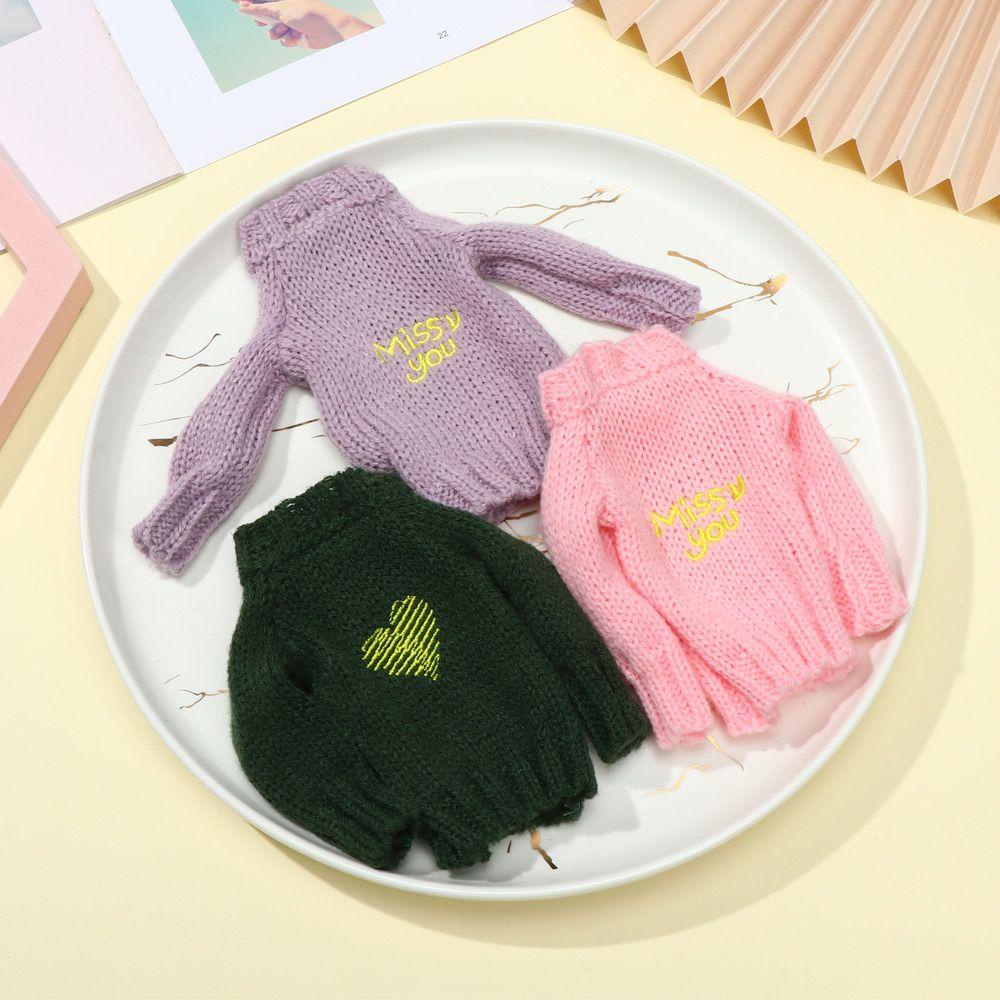 Áo Sweater Dệt Kim Thủ Công Nhiều Màu Sắc Đáng Yêu Cho Bé Gái