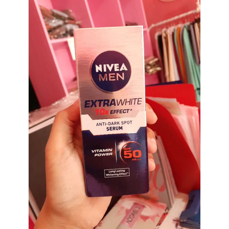 (Hàng Mới Về) Serum Nivea Làm Trắng Da Chống Thâm Cho Nam