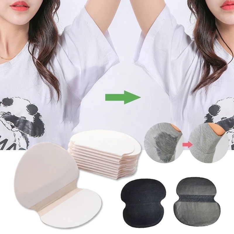 Set 10 Miếng Dán Vùng Da Dưới Cánh Tay Chống Mồ Hôi Siêu Mỏng Dùng Một Lần Tiện Dụng