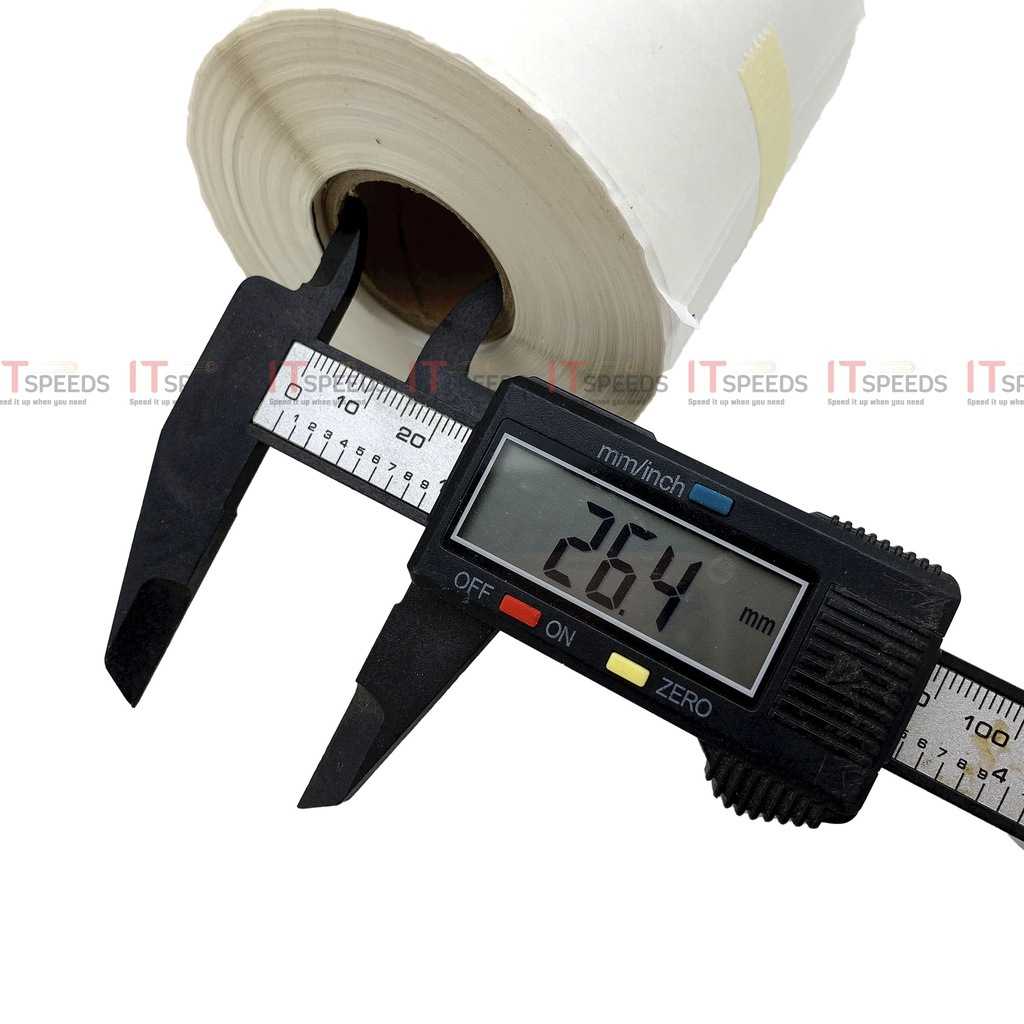 Cuộn Giấy Decal In Nhiệt 70 x 100Mm, Kèm Lớp Keo, Dài 30 Mét, In Được 290 Tem, In Vận Đơn Shopee, TMĐT, Lột Dán Gói Hàng