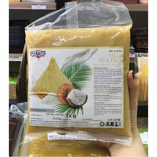Nhân Sữa Dừa Mauri 1kg