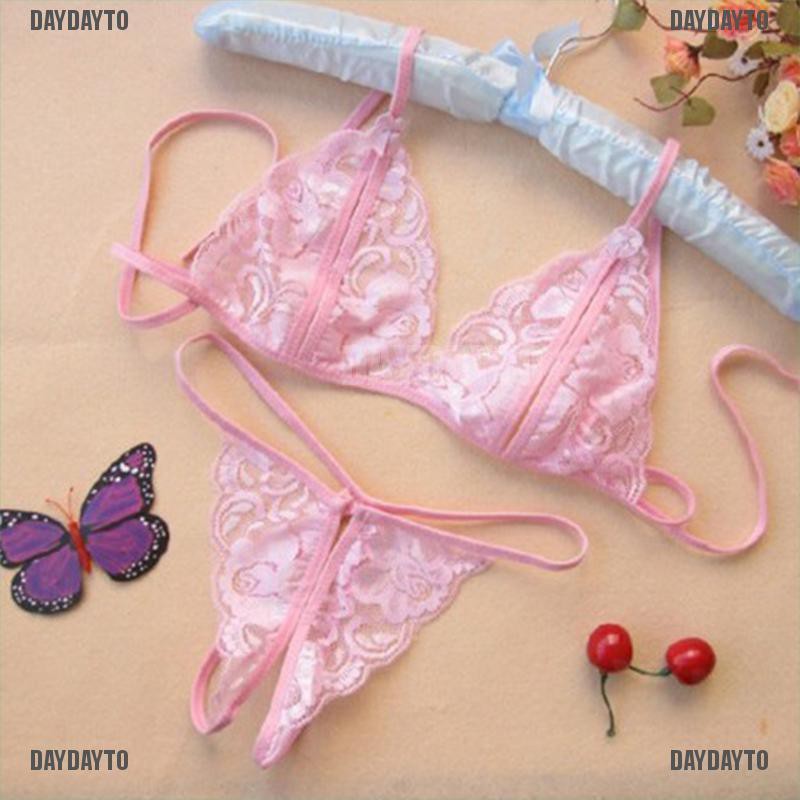 Bộ Đồ Lót Ren Không Dây Gợi Cảm Cho Nữ
