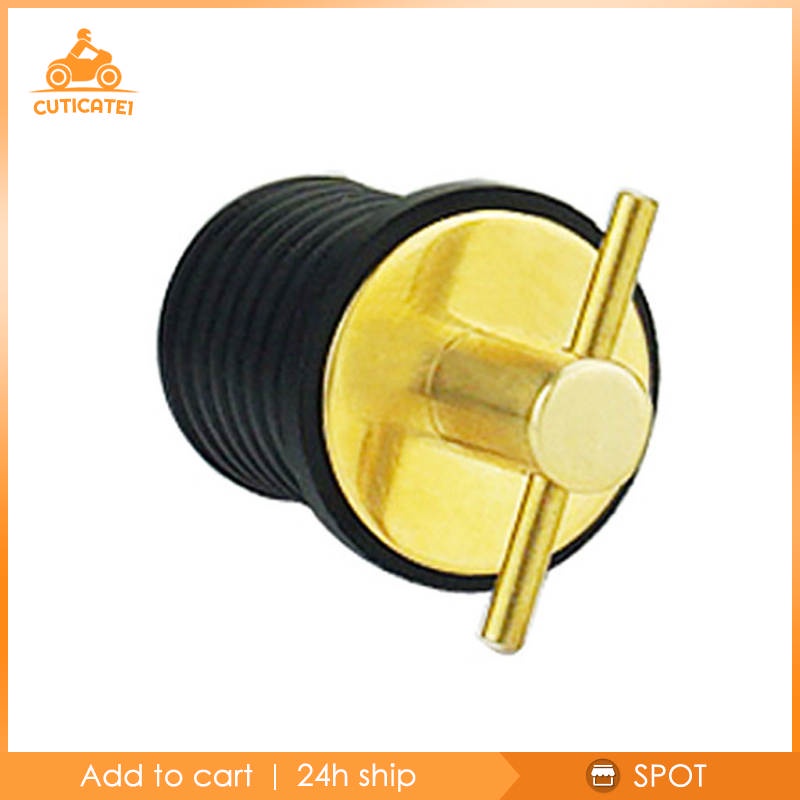 Tay cầm chữ T 1inch bằng cao su + đồng thau | BigBuy360 - bigbuy360.vn