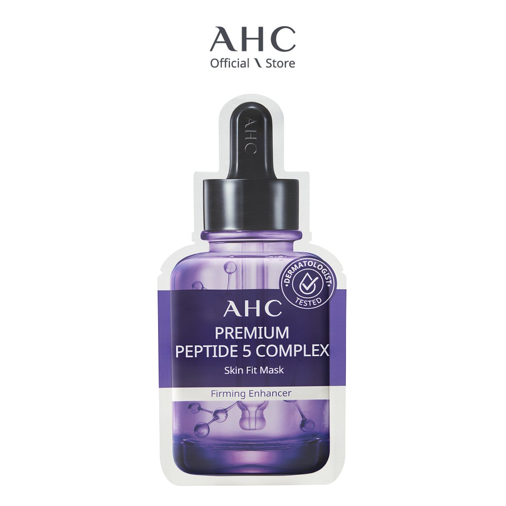 Mặt nạ săn chắc da - AHC Premium Peptide 5 Complex Mask (27ml x 1 Miếng)