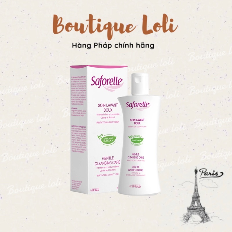 DUNG DỊCH VỆ SINH SAFORELLE 250ML
