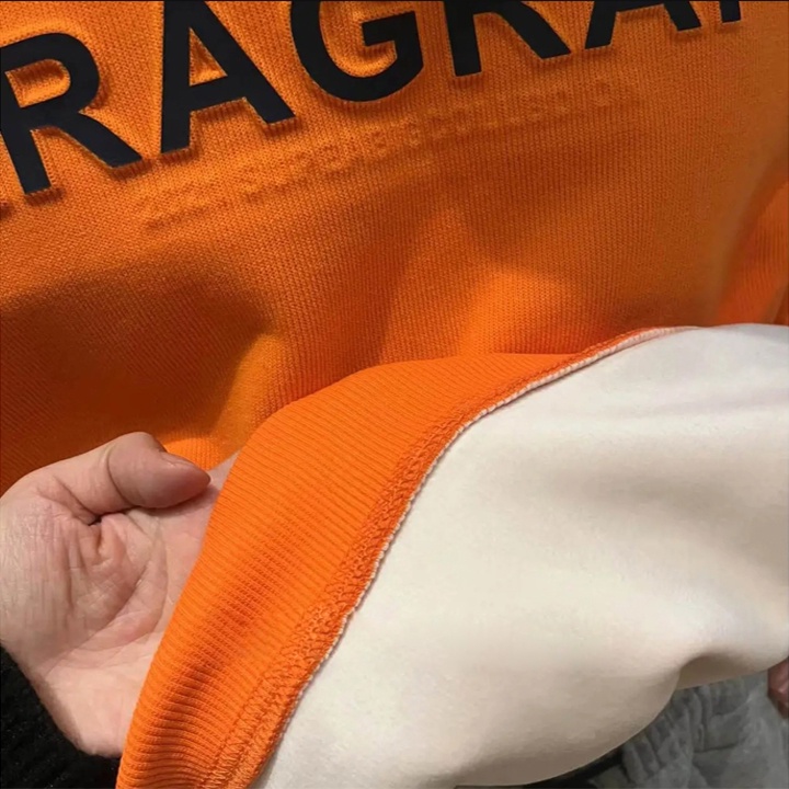 Áo nỉ swearter nam Paragraph cao cấp, áo thể thao thu đông in nổi 3D dành cho nam đủ size từ 45-80kg