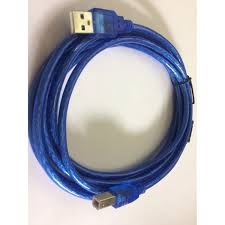 Dây cáp USB máy in chống nhiễu 3m 2.0 hàng chất lượng màu xanh/ xám  ( ngẫu nhiên)