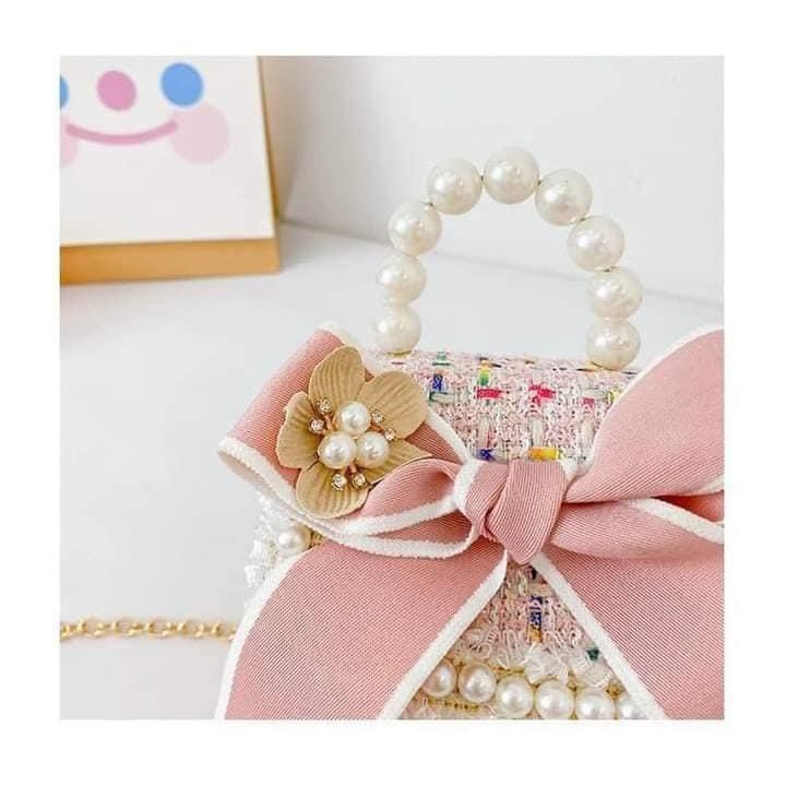 Túi đeo chéo cho bé gái phong cách Hàn Quốc cao cấp đẹp HTI01