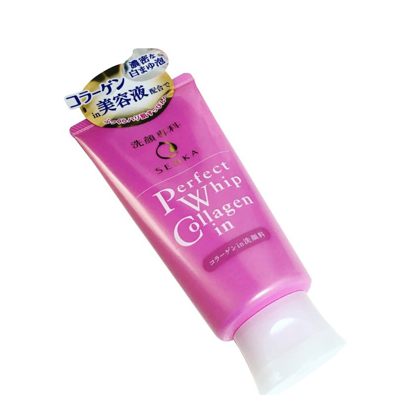 [Hàng Nhật Chuẩn] Sữa Rửa Mặt SENKA  Collagen Senka Perfect Whip Collagen In 120G