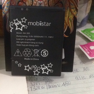 Pin Mobiistar Lai zumbo (mã: BW-300) chính hãng