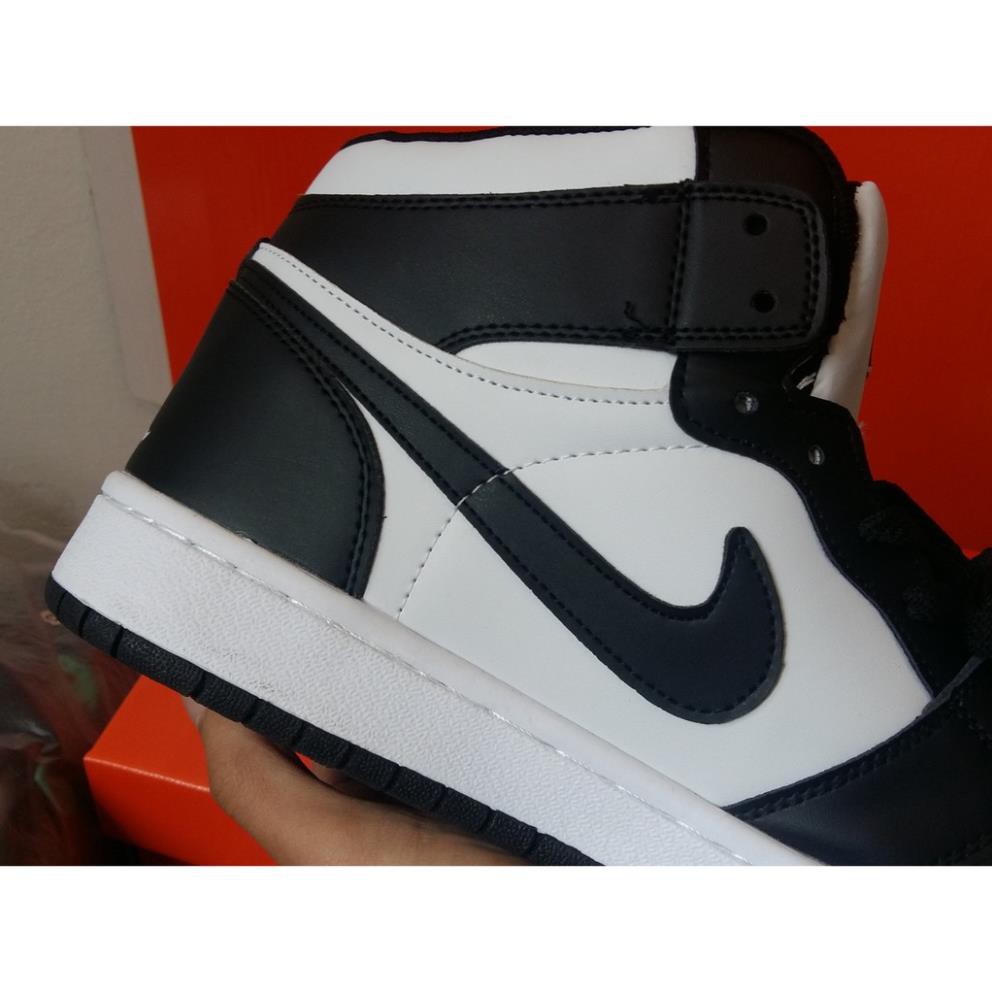 Giày bóng rổ thể thao 2018 Jordan 1 đen trắng cổ cao TỐT . . 2020 new .> '