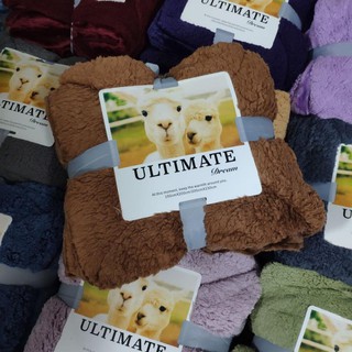 [ HÀNG LOẠI 1 - FREESHIP ] Chăn lông cừu ultimate 2020 siêu ấm ( 2m x 2m3 nặng 2,2kg)
