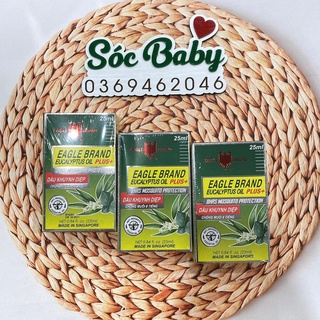 Dầu khuynh diệp chống muỗi con ó mỹ eagle brand eucalyptus oil plus 25ml