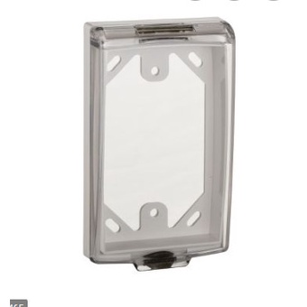 Mặt che mưa công tắc, ổ cắm chữ nhật  hiệu Schneider