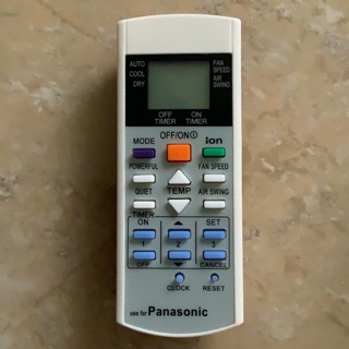 Điều khiển điều hoà Panasonic Ion