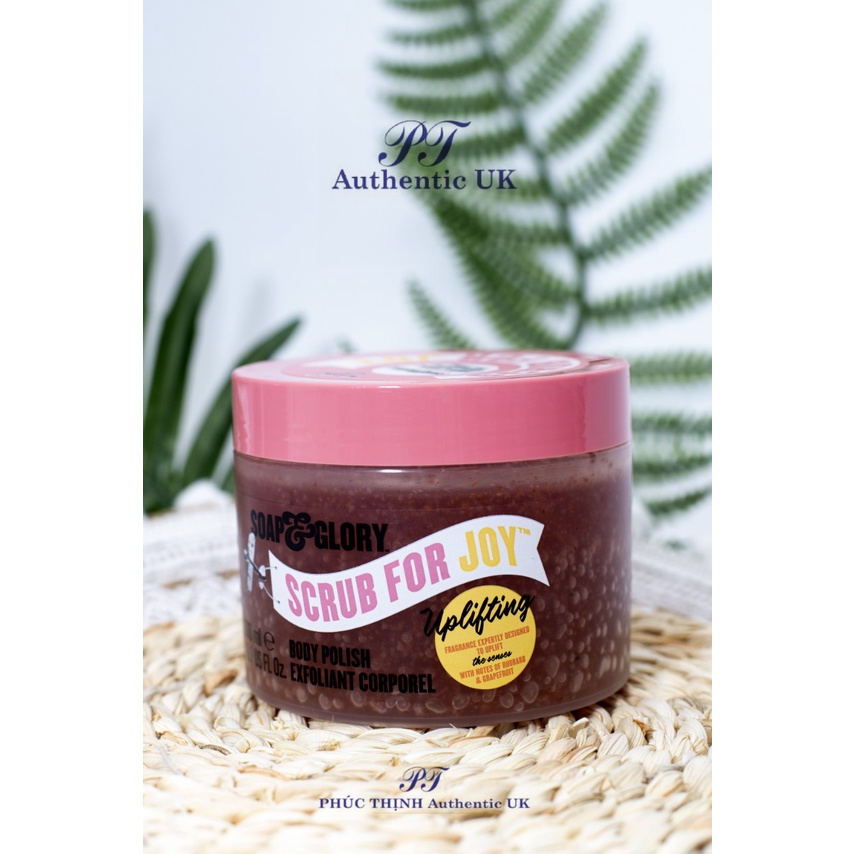 Tẩy Da Chết Toàn Thân Soap And Glory Scrub For Joy 300ml