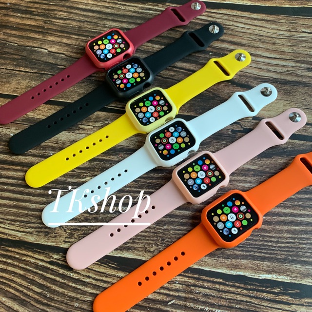 Combo dây + ốp apple watch